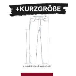 Tiefbundjeans ODGARD Hellblau -Warme Kleidung jv fit kurzgroesse 1
