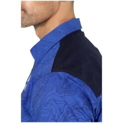 Kurzarmhemd LYSANDER Royal Blau 20 Kurzarmhemd LYSANDER Royal Blau -Warme Kleidung server 1008