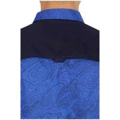 Kurzarmhemd LYSANDER Royal Blau 21 Kurzarmhemd LYSANDER Royal Blau -Warme Kleidung server 1009