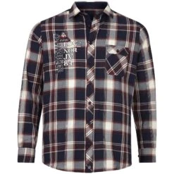 Hemd KEKE Dunkelblau Kariert