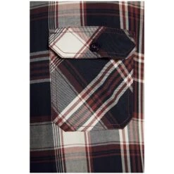 Hemd KEKE Dunkelblau Kariert -Warme Kleidung server 1017