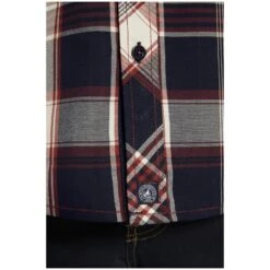 Hemd KEKE Dunkelblau Kariert -Warme Kleidung server 1018