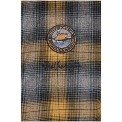 Hemd GERMOL Dunkelgelb Kariert -Warme Kleidung server 1038