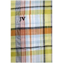 Kurzarmhemd MAART Grün Kariert -Warme Kleidung server 1058