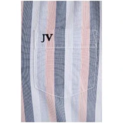 Kurzarmhemd EIBO Blau Gestreift -Warme Kleidung server 1071