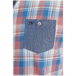 Hemd BERSE Blau Kariert -Warme Kleidung server 1101