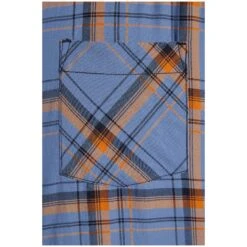 Hemd IVERSEN Hellblau Kariert -Warme Kleidung server 1110