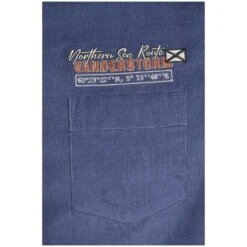 Cordhemd STORVEN Blau -Warme Kleidung server 1151