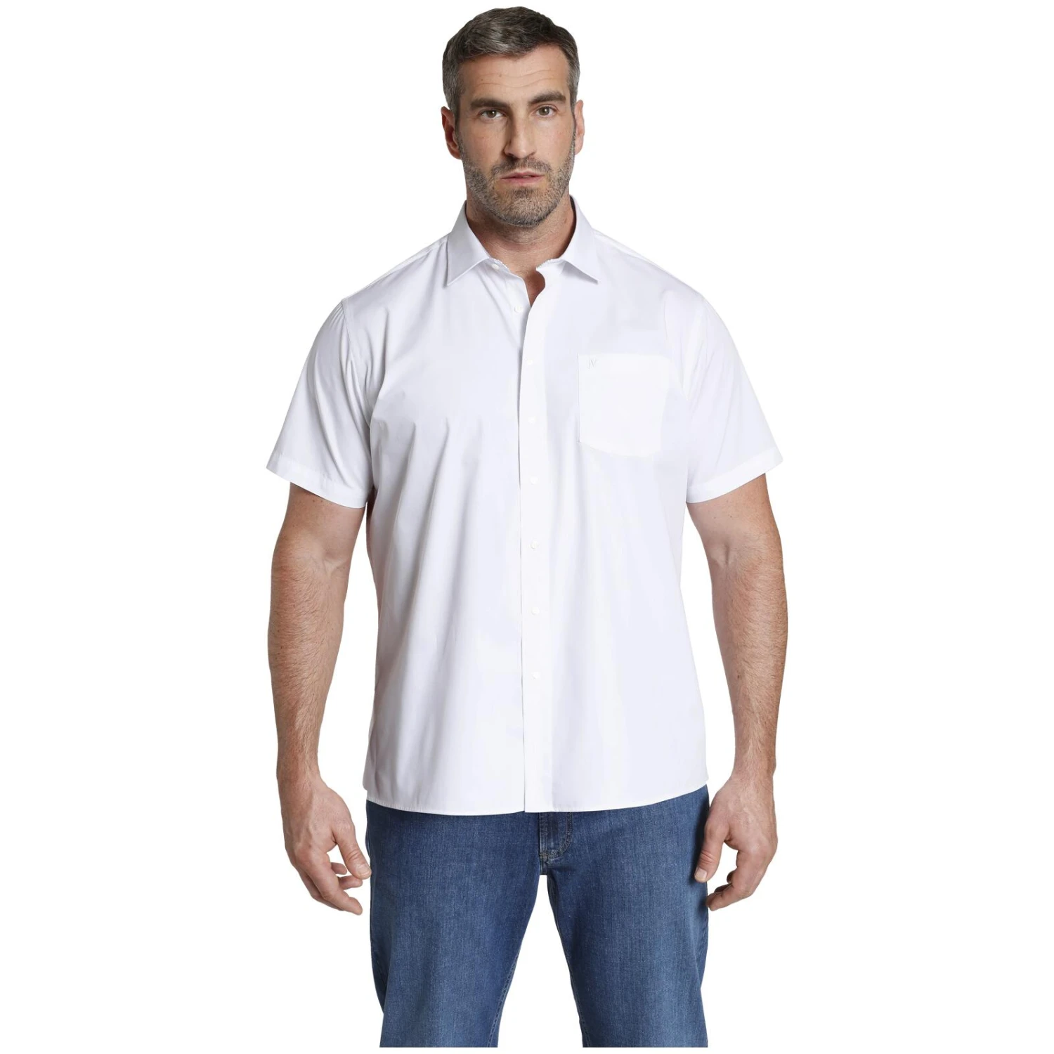 Hemd MEINO Weiß 4 Hemd MEINO Weiß – Bild 2