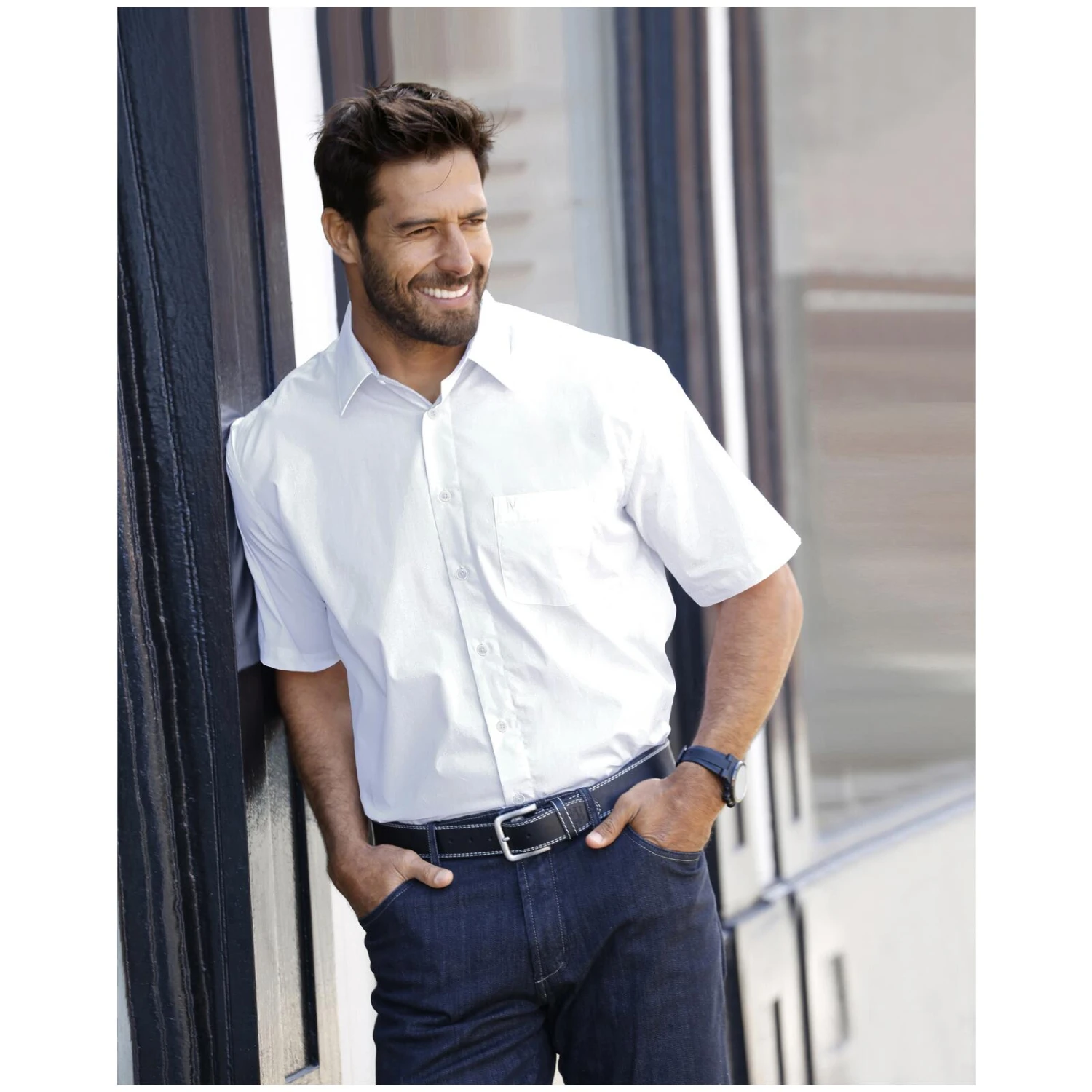 Hemd MEINO Weiß 7 Hemd MEINO Weiß – Bild 5