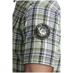 Kurzarmhemd BANDULF Hellgrün Kariert 11 Kurzarmhemd BANDULF Hellgrün Kariert -Warme Kleidung server 1174