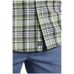 Kurzarmhemd BANDULF Hellgrün Kariert 12 Kurzarmhemd BANDULF Hellgrün Kariert -Warme Kleidung server 1175