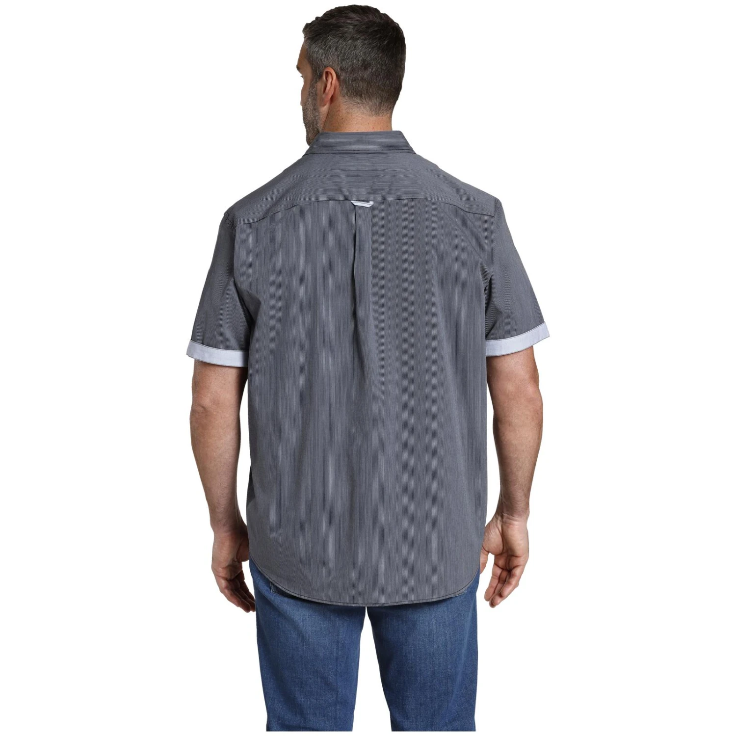 Hemd AABEL Schwarz Gestreift 5 Hemd AABEL Schwarz Gestreift – Bild 3