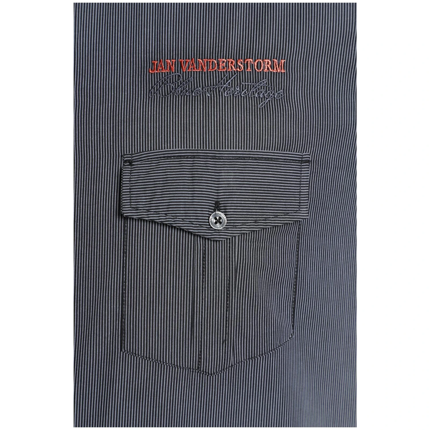 Hemd AABEL Schwarz Gestreift 6 Hemd AABEL Schwarz Gestreift – Bild 4