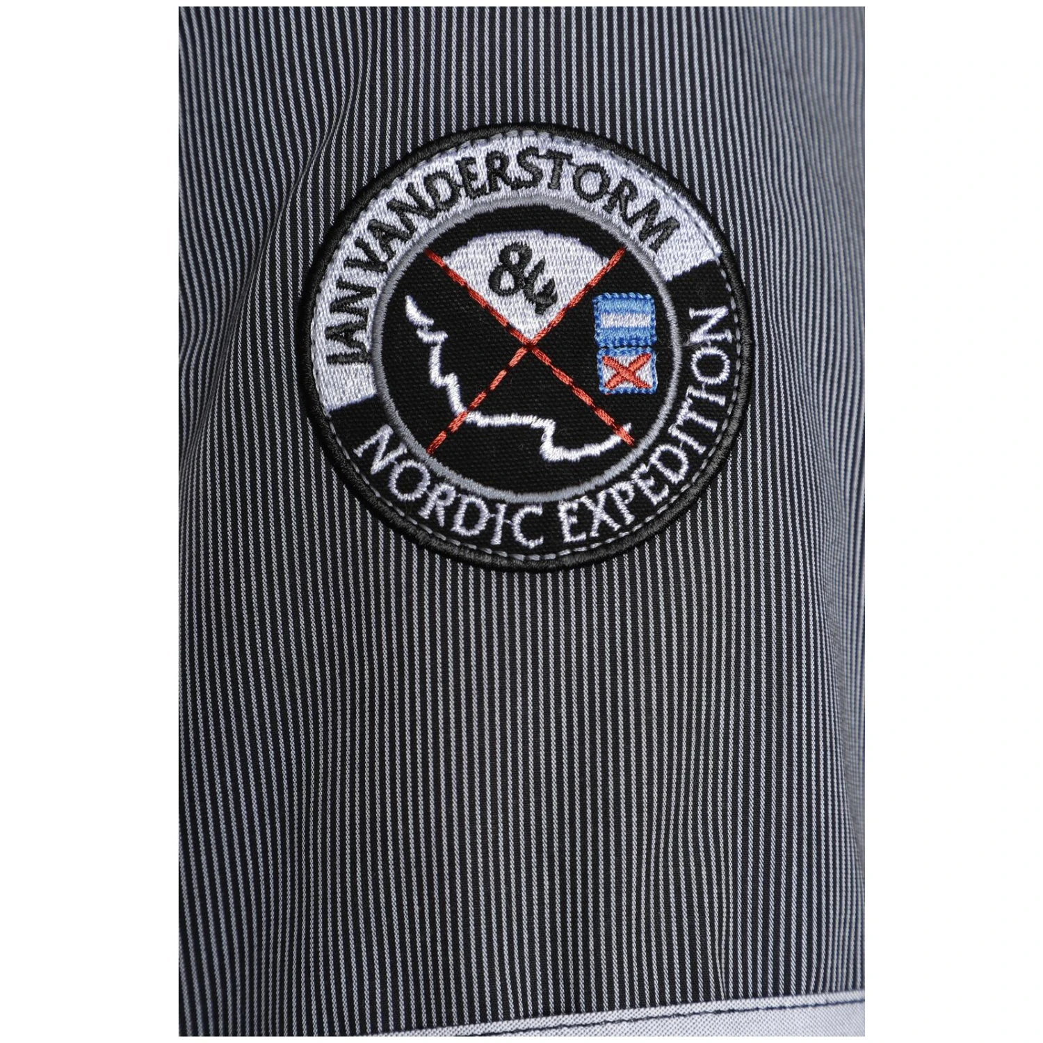 Hemd AABEL Schwarz Gestreift 7 Hemd AABEL Schwarz Gestreift – Bild 5