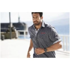 Hemd AABEL Schwarz Gestreift 15 Hemd AABEL Schwarz Gestreift -Warme Kleidung server 1183