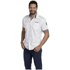 Kurzarmhemd SKIRNIR Weiß -Warme Kleidung server 1185