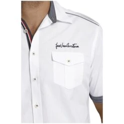 Kurzarmhemd SKIRNIR Weiß -Warme Kleidung server 1187