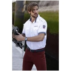 Kurzarmhemd SKIRNIR Weiß -Warme Kleidung server 1192