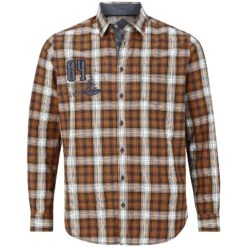 Hemd GYRTH Orange Kariert