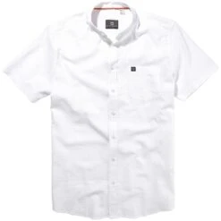 Kurzarmhemd ALBART Weiß -Warme Kleidung server 1232