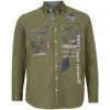 Hemd MAGINHARD Oliv -Warme Kleidung server 1233