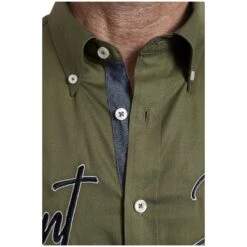 Hemd MAGINHARD Oliv -Warme Kleidung server 1237
