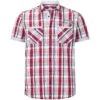 Kurzarmhemd WENTZEL Rot Kariert -Warme Kleidung server 1322