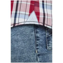 Kurzarmhemd WENTZEL Rot Kariert -Warme Kleidung server 1328