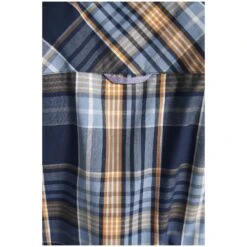 Hemd JIRKA Dunkelblau Kariert -Warme Kleidung server 1335