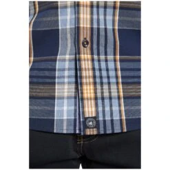 Hemd JIRKA Dunkelblau Kariert -Warme Kleidung server 1340