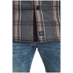 Kurzarmhemd ZESAR Dunkelgrau Kariert 16 Kurzarmhemd ZESAR Dunkelgrau Kariert -Warme Kleidung server 1413