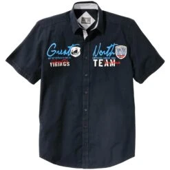 Kurzarmhemd FREYDIS Dunkelblau 15 Kurzarmhemd FREYDIS Dunkelblau -Warme Kleidung server 1500