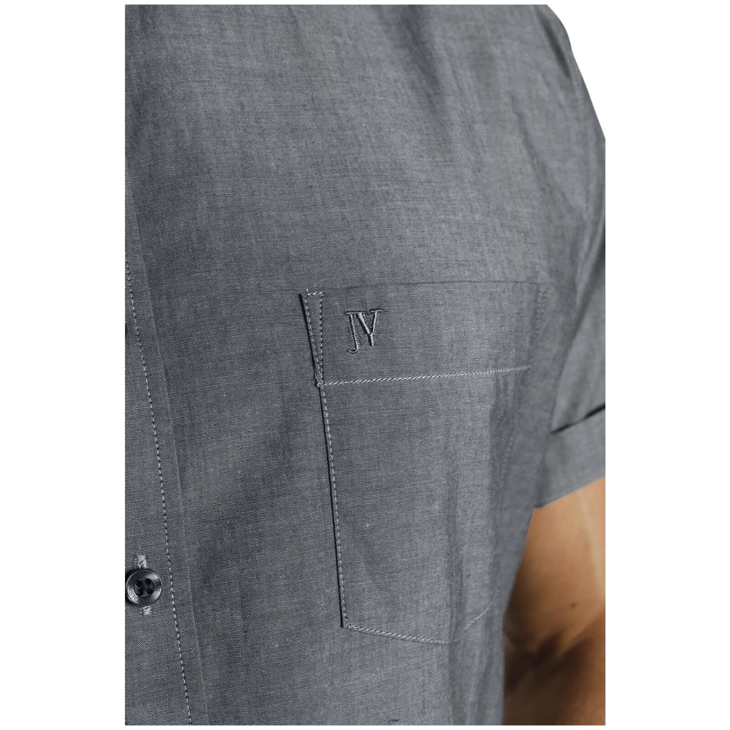 Doppelpack Hemd EVIN Weiß Grau 10 Doppelpack Hemd EVIN Weiß Grau – Bild 9