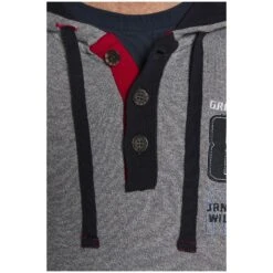 Pullover STIGO Silbergrau Melange -Warme Kleidung server 156