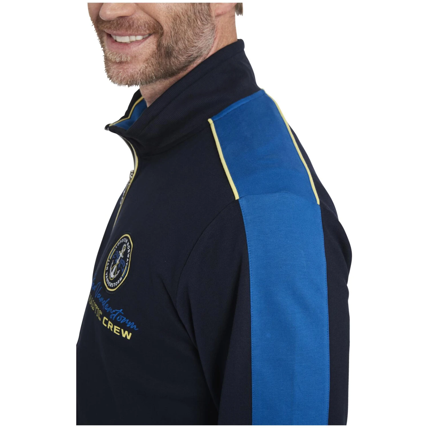 Sweatjacke PIINUS Dunkelblau 6 Sweatjacke PIINUS Dunkelblau – Bild 4