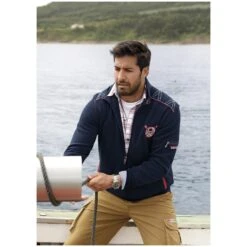 Sweatjacke ATLI Dunkelblau -Warme Kleidung server 1587