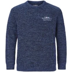 Pullover BEETU Blau Melange