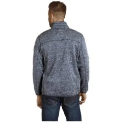 Strickfleecejacke KOLMUND Dunkelblau -Warme Kleidung server 1663