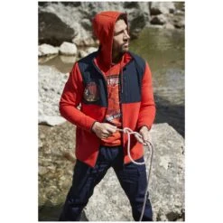 Fleecejacke ELIUS Orange -Warme Kleidung server 1674