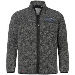 Strickfleecejacke KOLMUND Schwarz