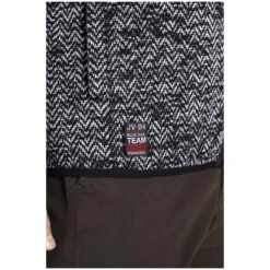 Strickfleecejacke KOLMUND Schwarz -Warme Kleidung server 1687