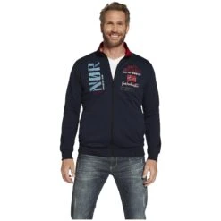 Sweatjacke TJARKE Dunkelblau 13 Sweatjacke TJARKE Dunkelblau -Warme Kleidung server 1709