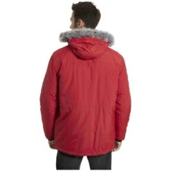 Parka TOMMEN Rot -Warme Kleidung server 1752