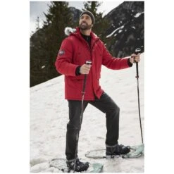 Parka TOMMEN Rot -Warme Kleidung server 1758