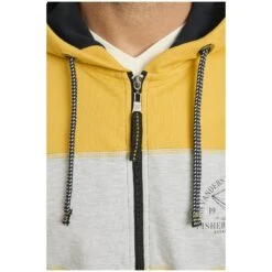 Sweatjacke PAULHARD Gelb Dunkelblau 15 Sweatjacke PAULHARD Gelb Dunkelblau -Warme Kleidung server 1770