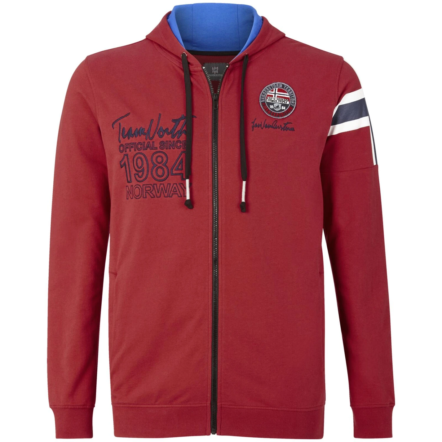 Sweatjacke ANTOO Rot 3 Sweatjacke ANTOO Rot