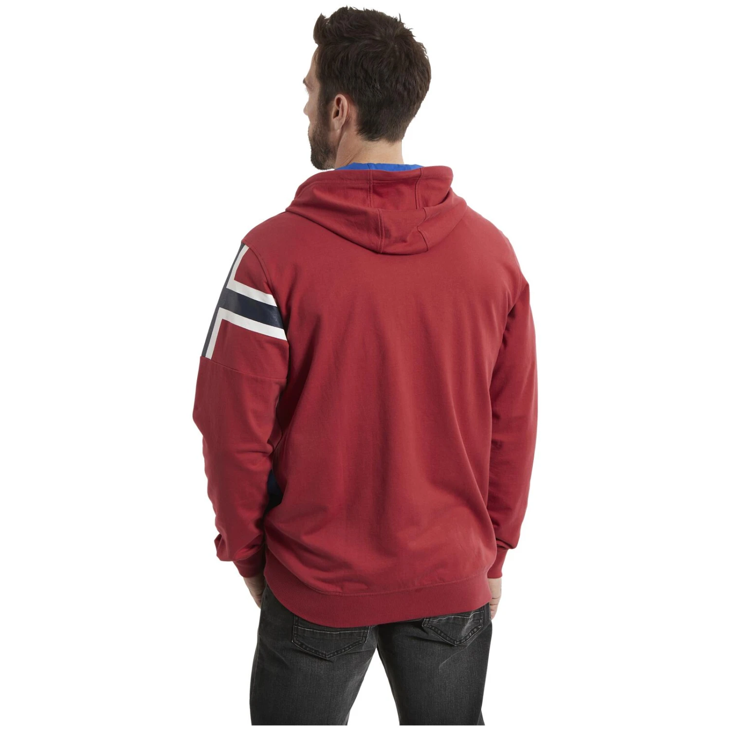 Sweatjacke ANTOO Rot 5 Sweatjacke ANTOO Rot – Bild 3