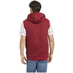 Steppweste MINGUS Rot -Warme Kleidung server 1808