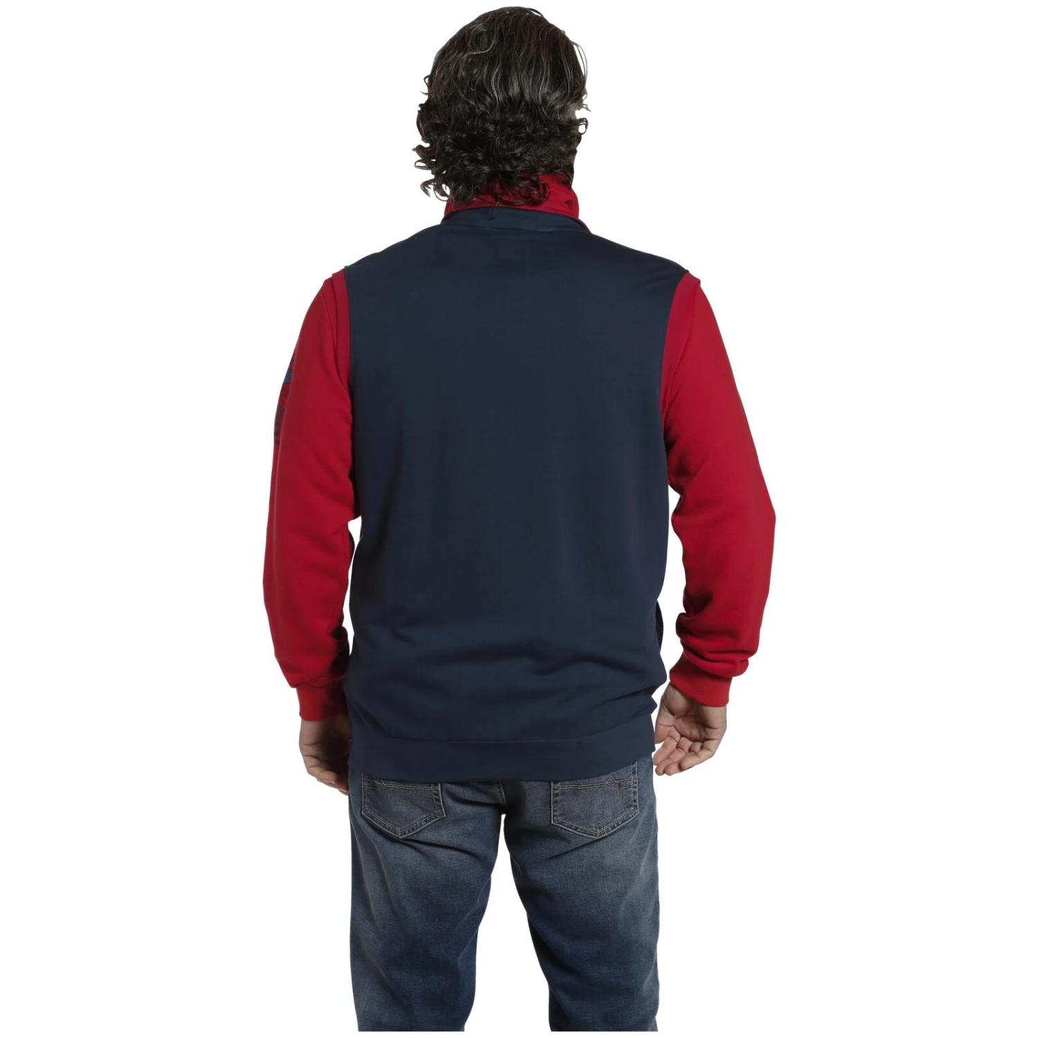 Sweatweste EJVIND Dunkelblau 5 Sweatweste EJVIND Dunkelblau – Bild 3